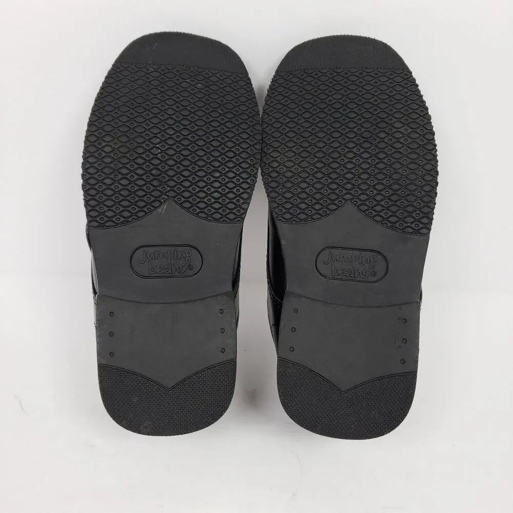 Jumping Beans Toddler Boys Size 10 Black Yayden Dress Formal Oxford Shoes